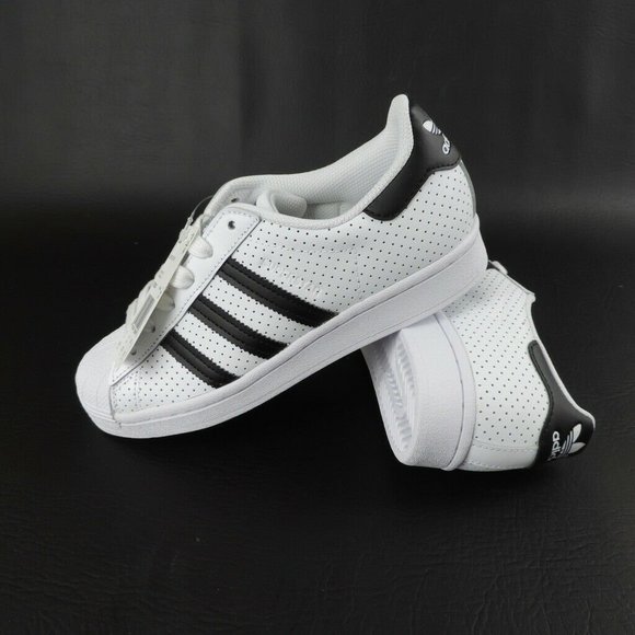 adidas Other - Adidas Superstar Boys Shoes White Black Originals Sneakers